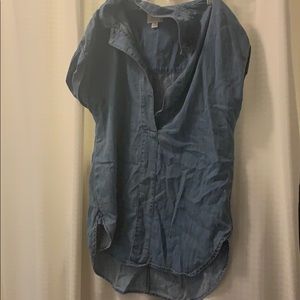 J-Crew Chambray top